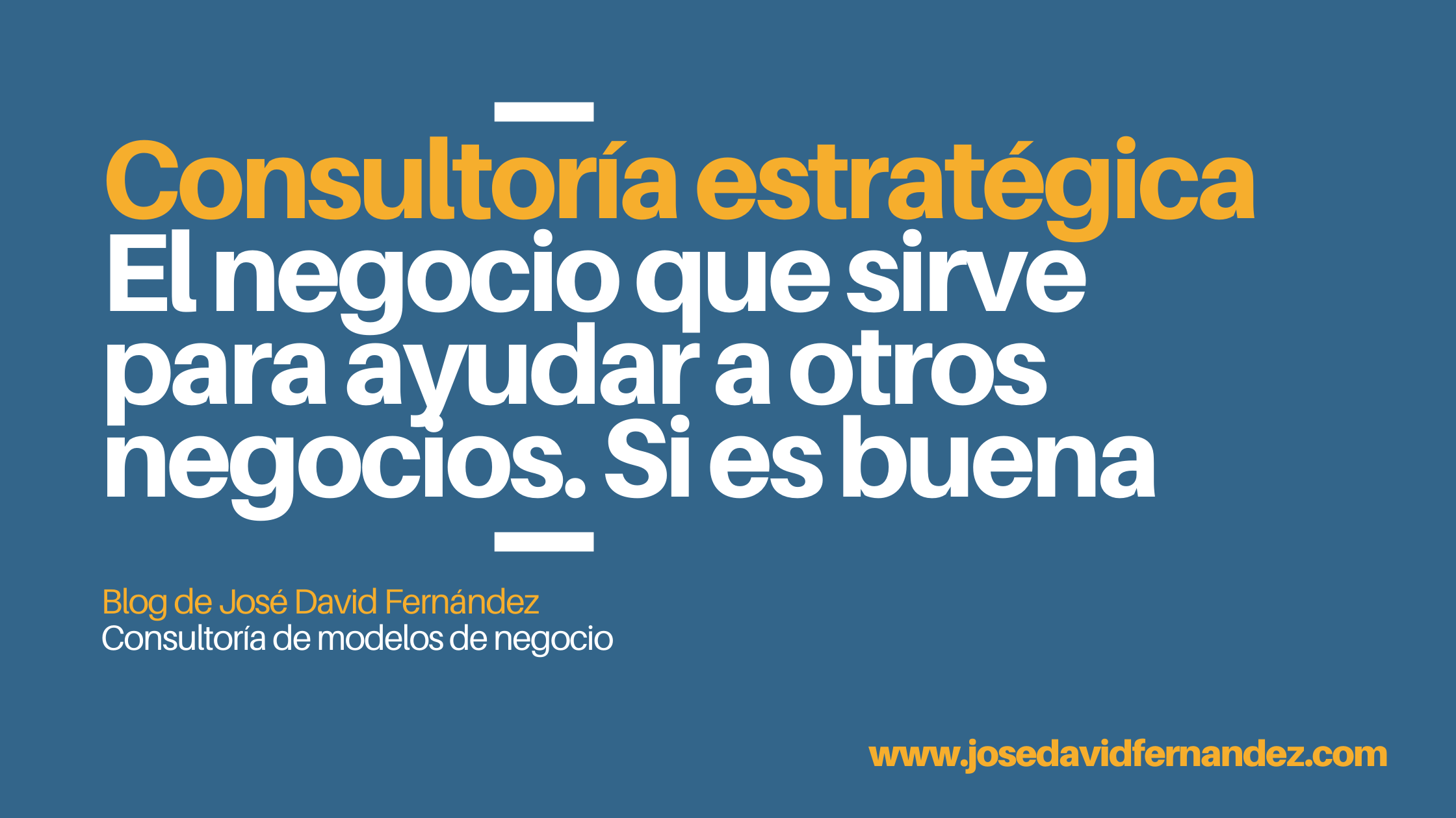 consultoría estratégica