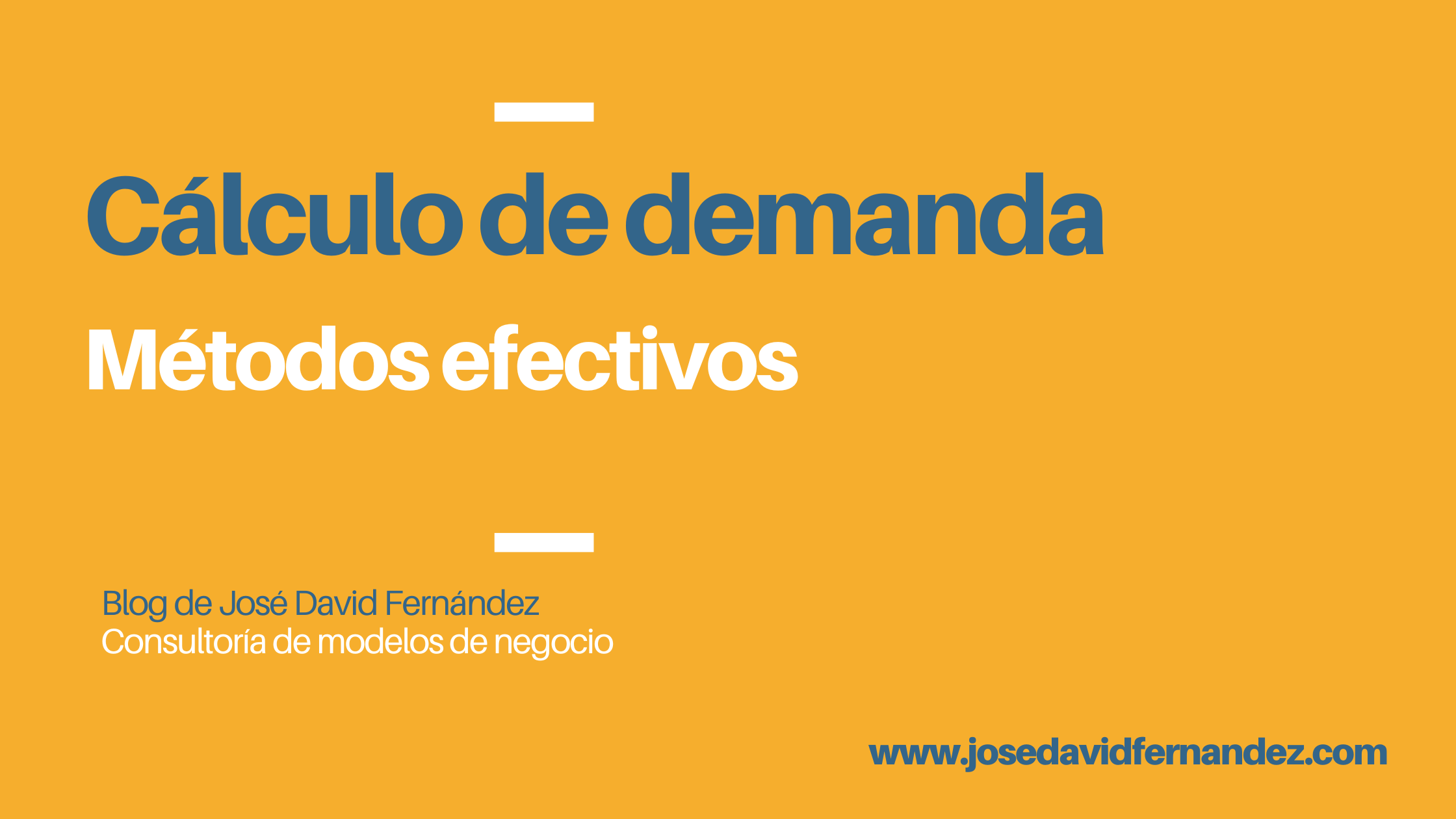 métodos efectivos para calcular la demanda